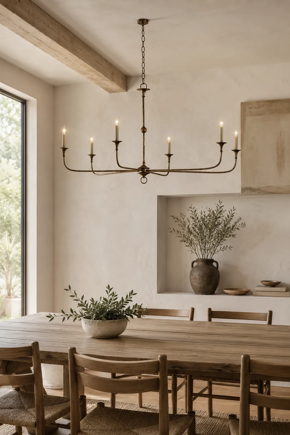 Elongated  Antique Chandelier - Lumpaz