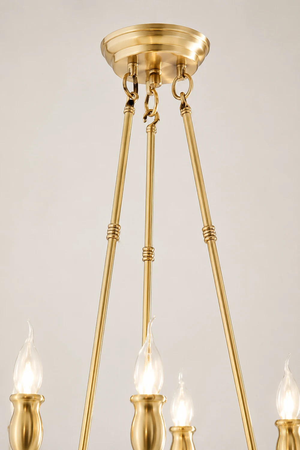 Classic ring candlestick chandelier - Lumpaz