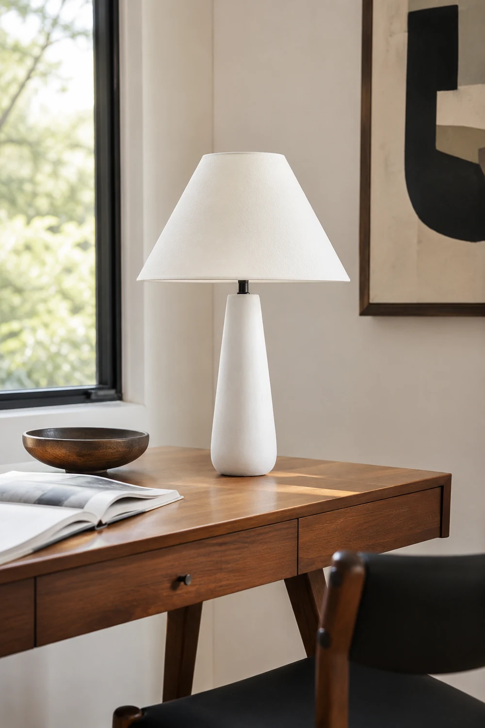 Kara Mann Polar Cement Table Lamp - Lumpaz