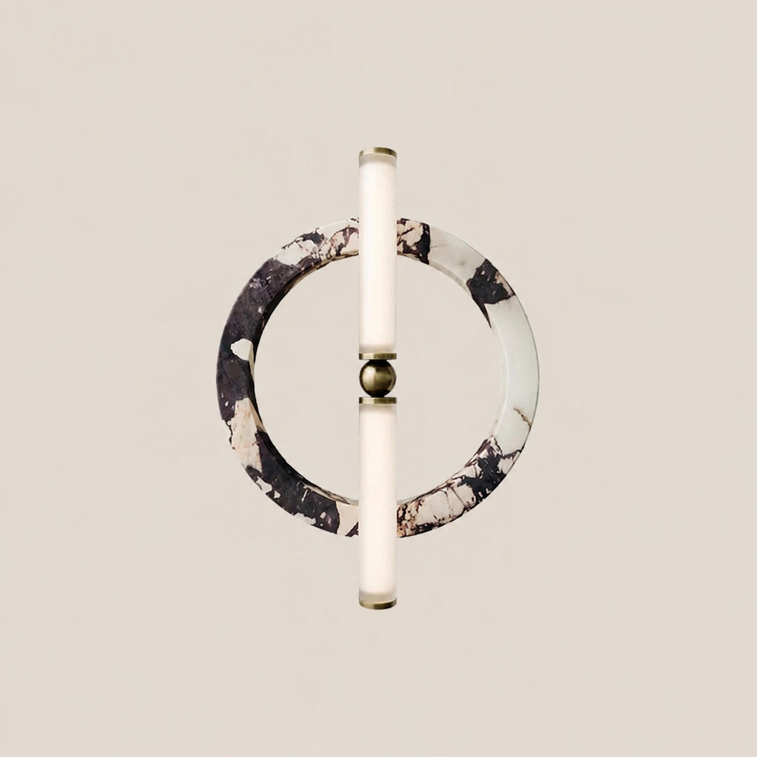 Bulgari marble ring wall lamp - Lumpaz