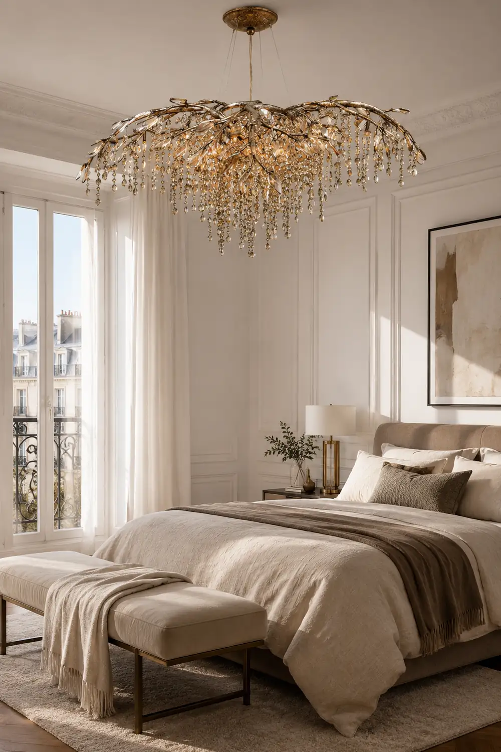 Autumn Twilight Crystal Chandelier - Lumpaz