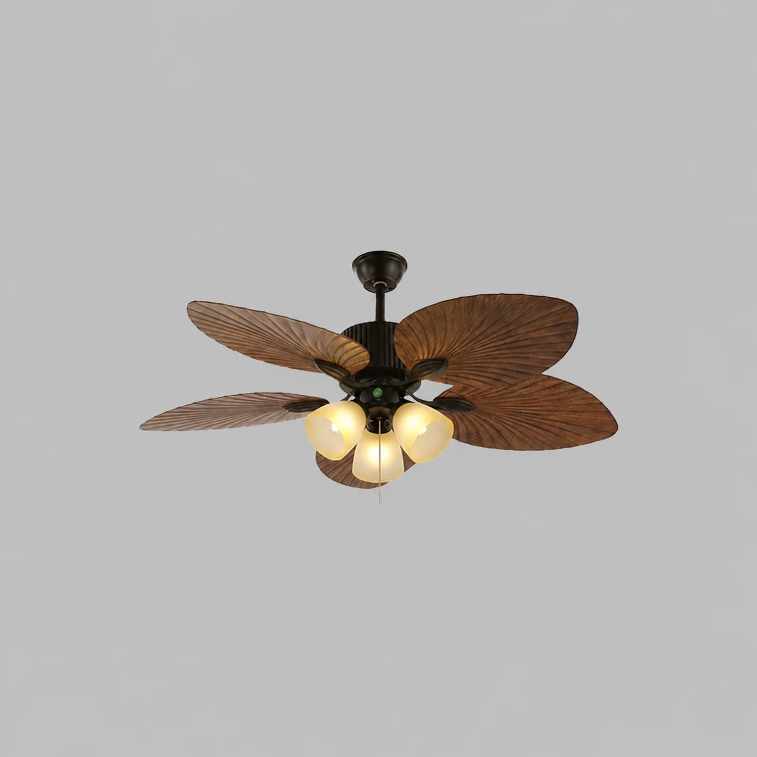Palm Tropical Ceiling Fan Light - Lumpaz