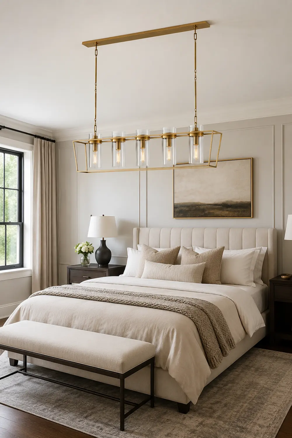 Presidio Large Linear Chandelier - Lumpaz