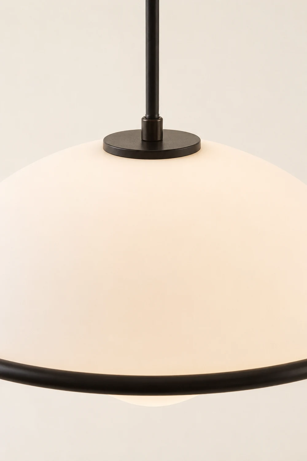 Acrylic Fontana Black Pendant Light - Lumpaz