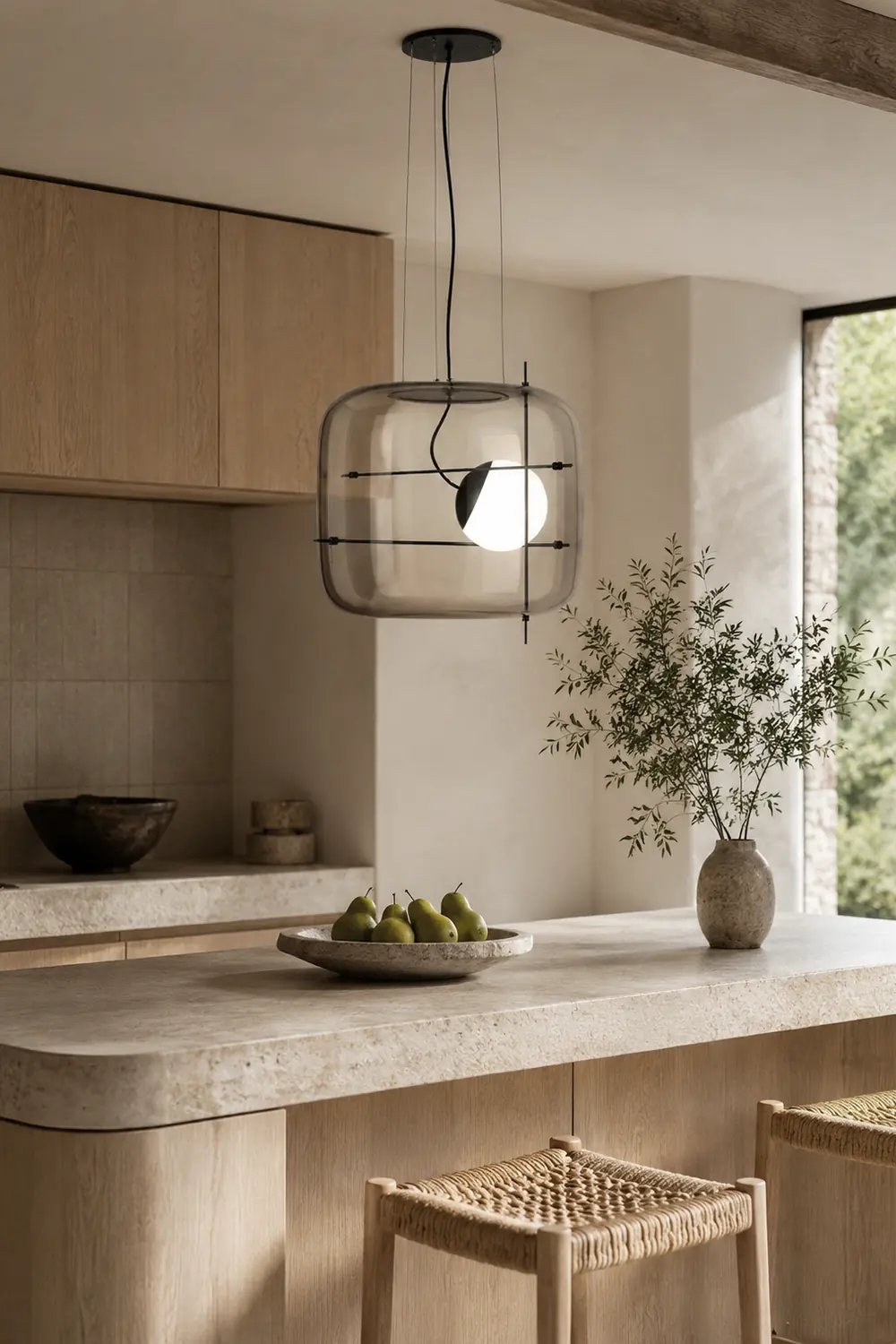 Plot Glass Pendant Light - Lumpaz