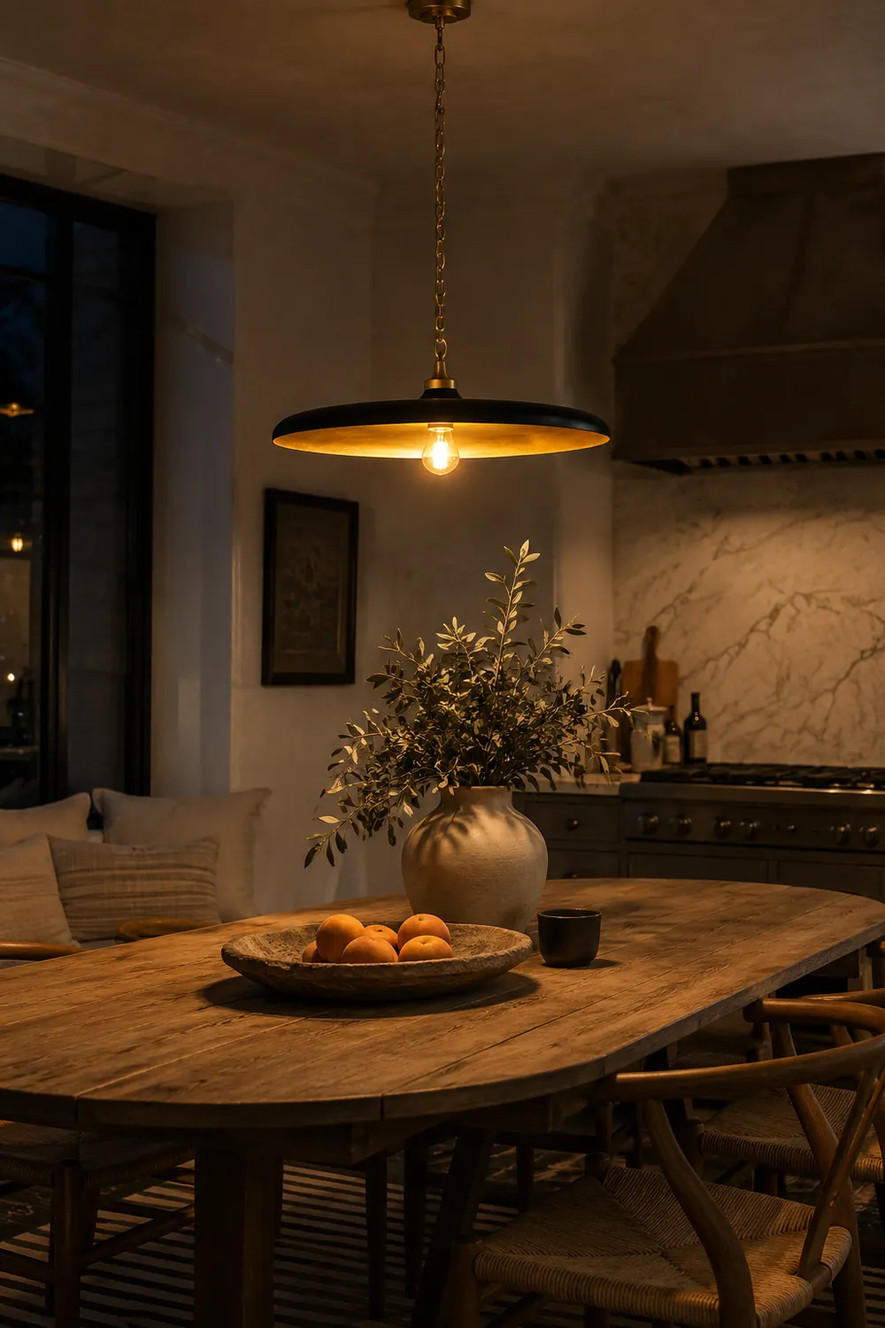 Visual Comfort Piatto Pendant Lamp - Lumpaz