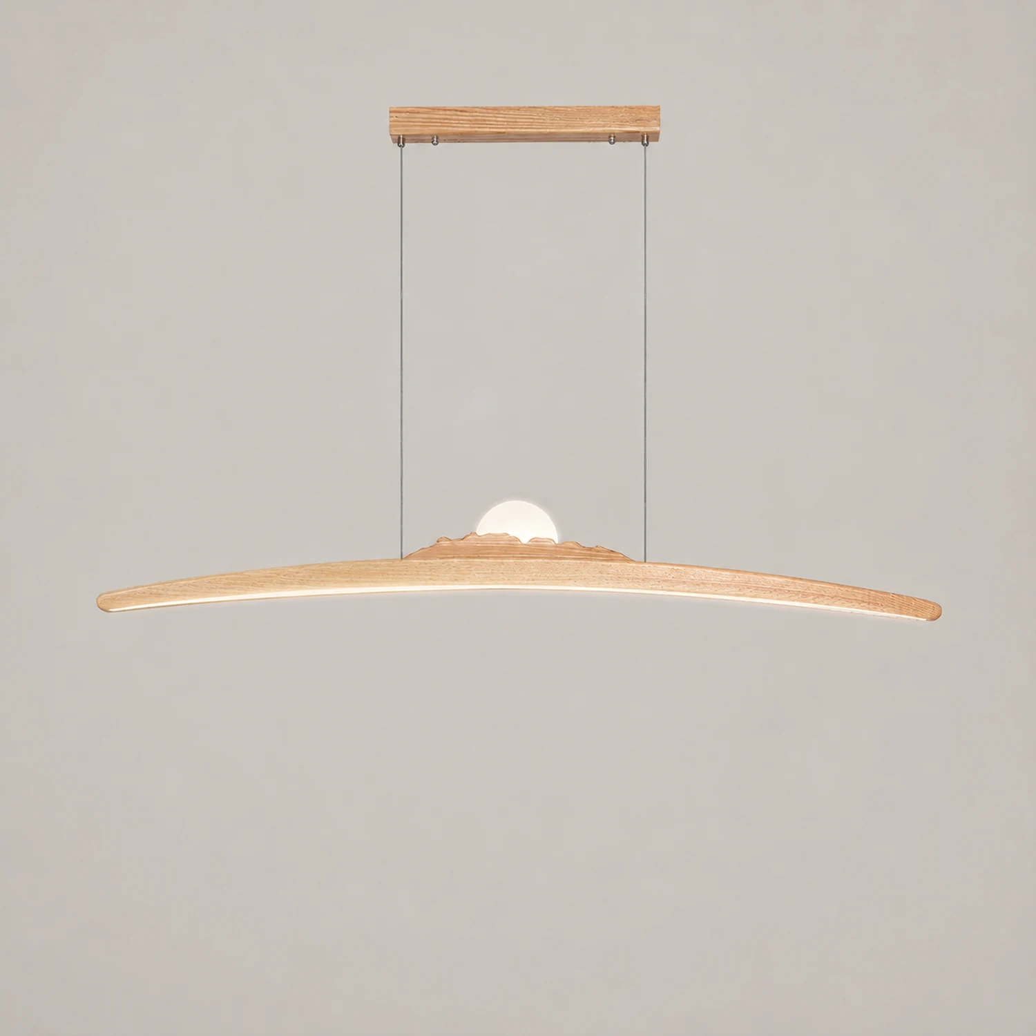 Walnut Long Island Pendant Lamp - Lumpaz