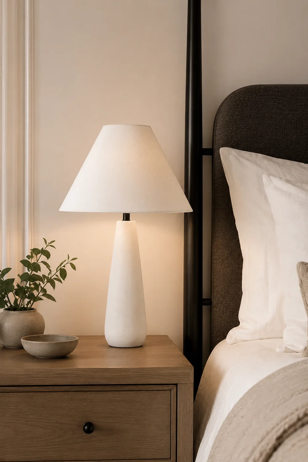 Kara Mann Polar Cement Table Lamp - Lumpaz