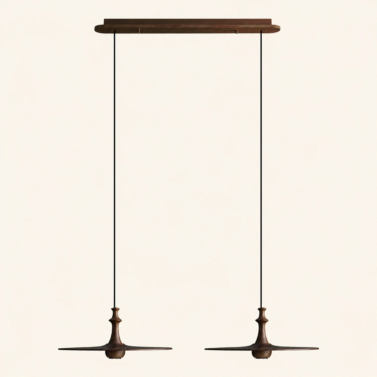 Spindle Disc Pendant Lamp - Lumpaz