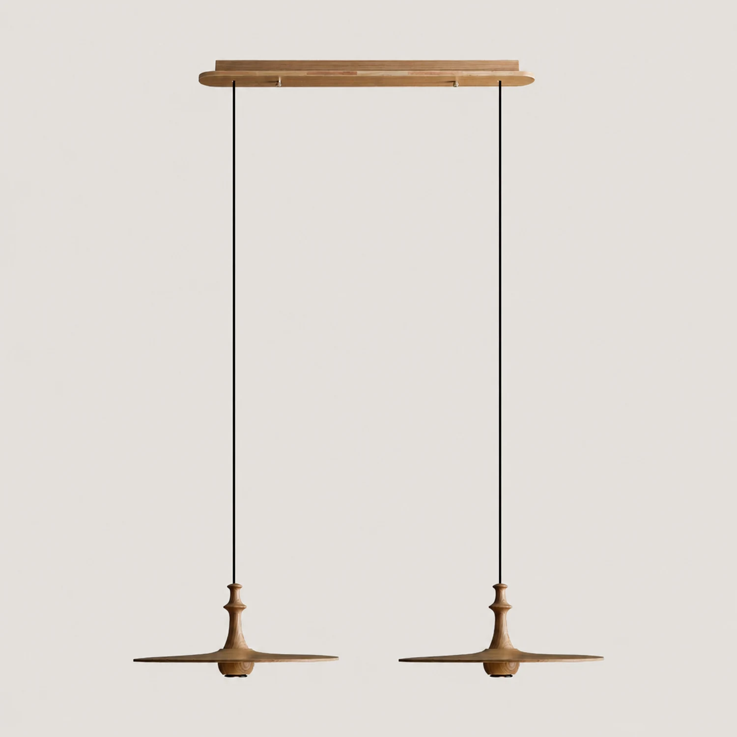 Spindle Disc Pendant Lamp - Lumpaz