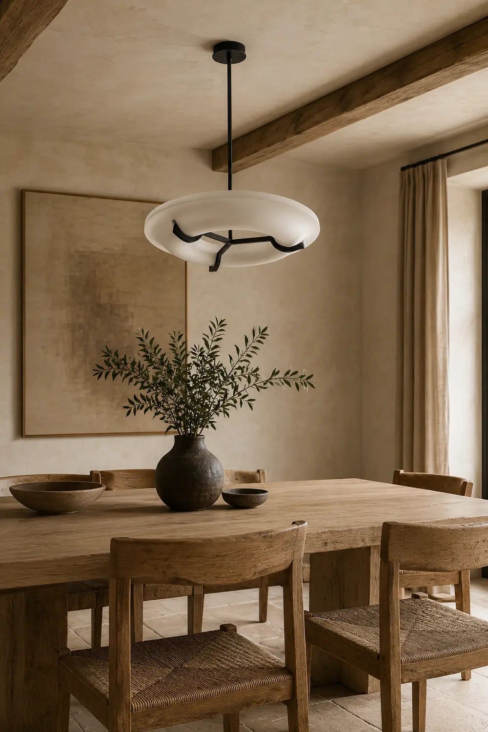 Eric Schmitt Anneau Plaster Chandelier - Lumpaz