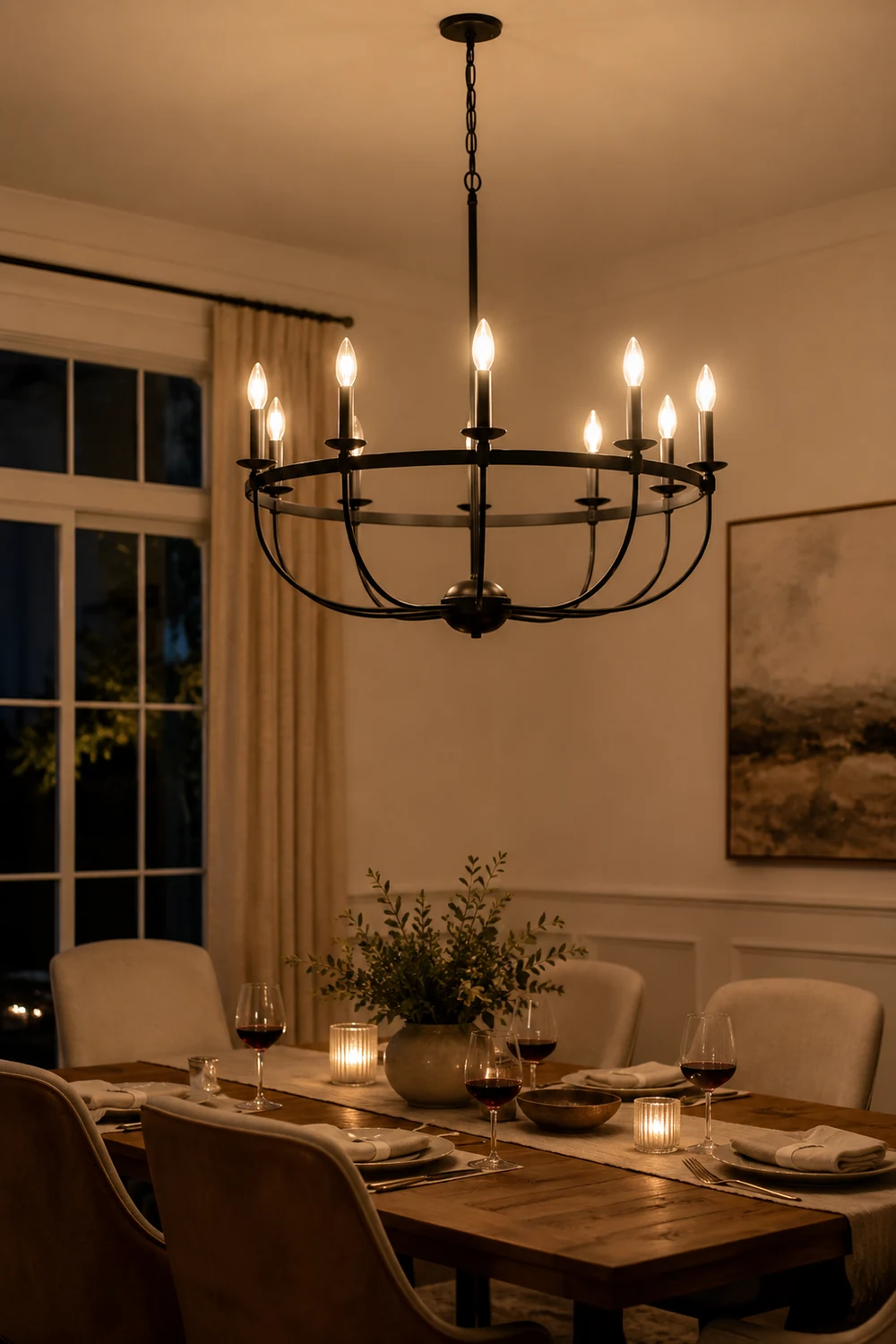 Rylann Candle Chandelier - Lumpaz