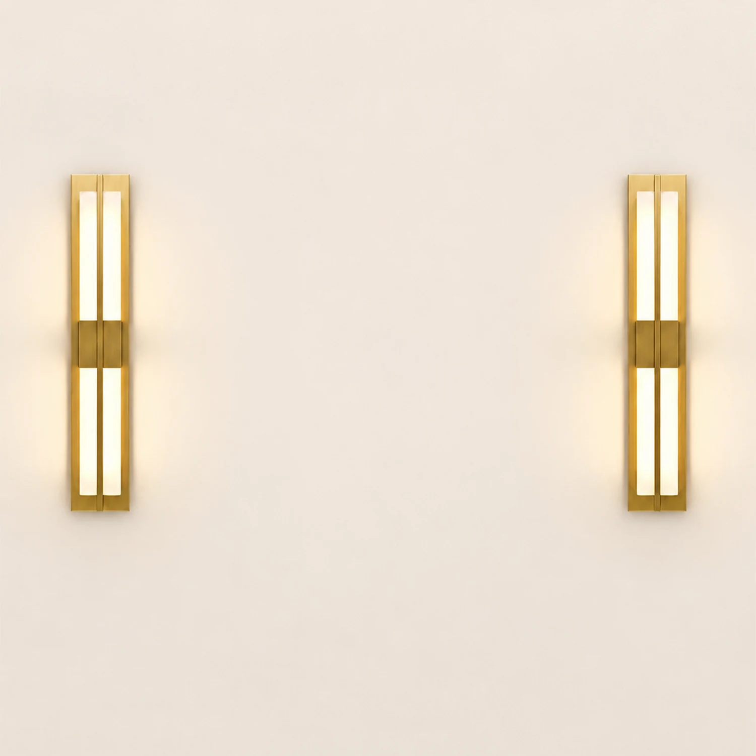 Polished Brass Lumina Outdoor Wall Lamp - Lumpaz