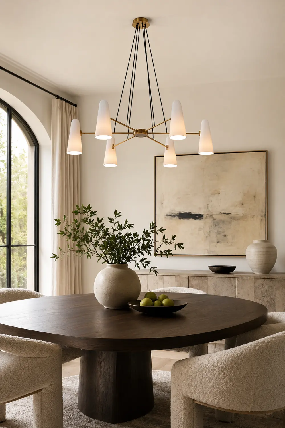 Montfaucon Round Chandelier - Lumpaz