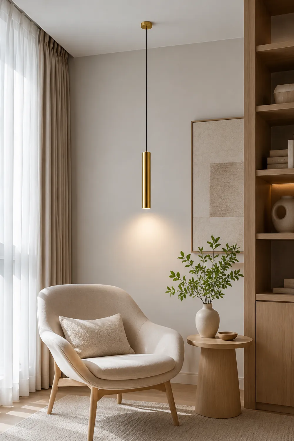 Streamline Cylinder Pendant Lamp - Lumpaz