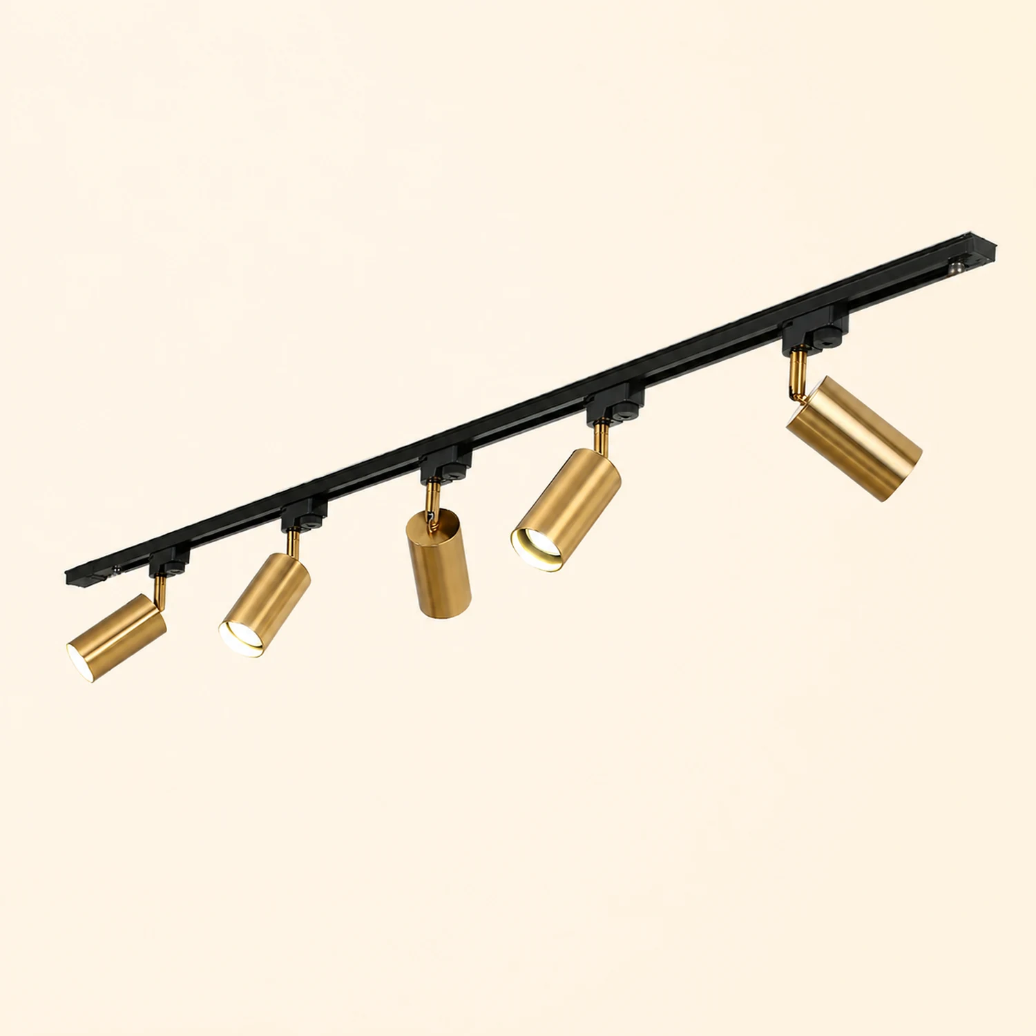 Gilded Rail Track Light - Lumpaz