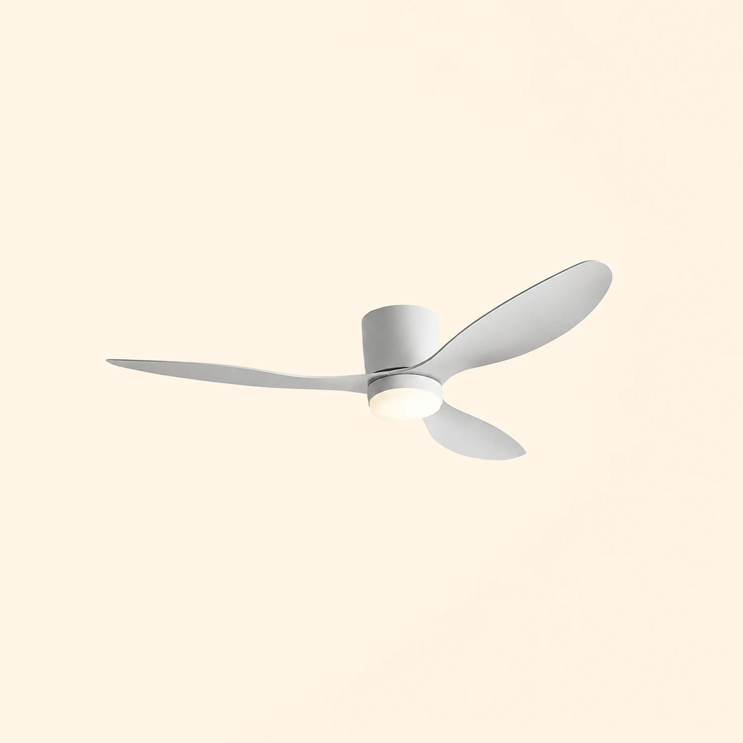 Recessed Fishtail Ceiling Fan Light - Lumpaz