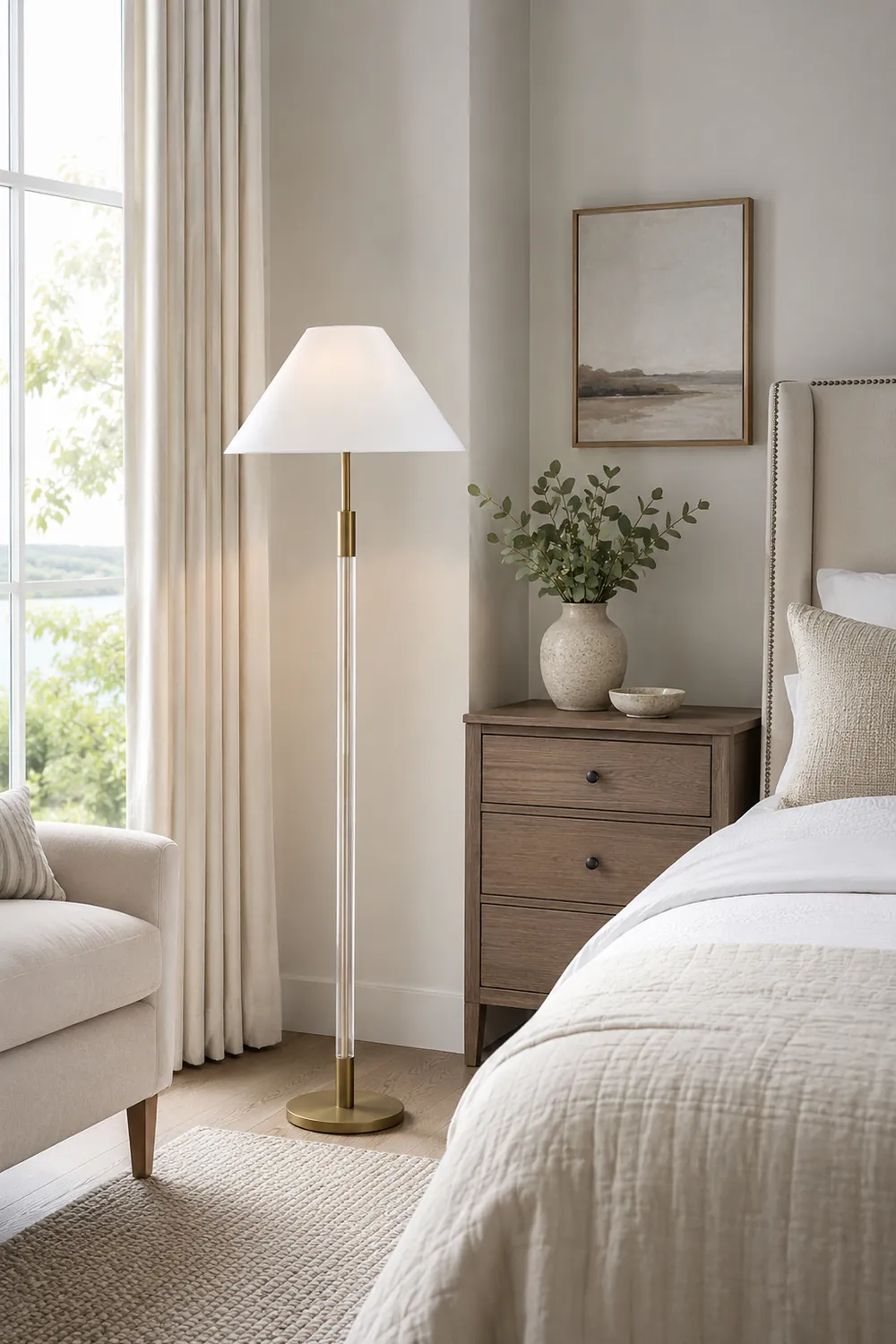 Ralph Acrylic Floor Lamp - Lumpaz