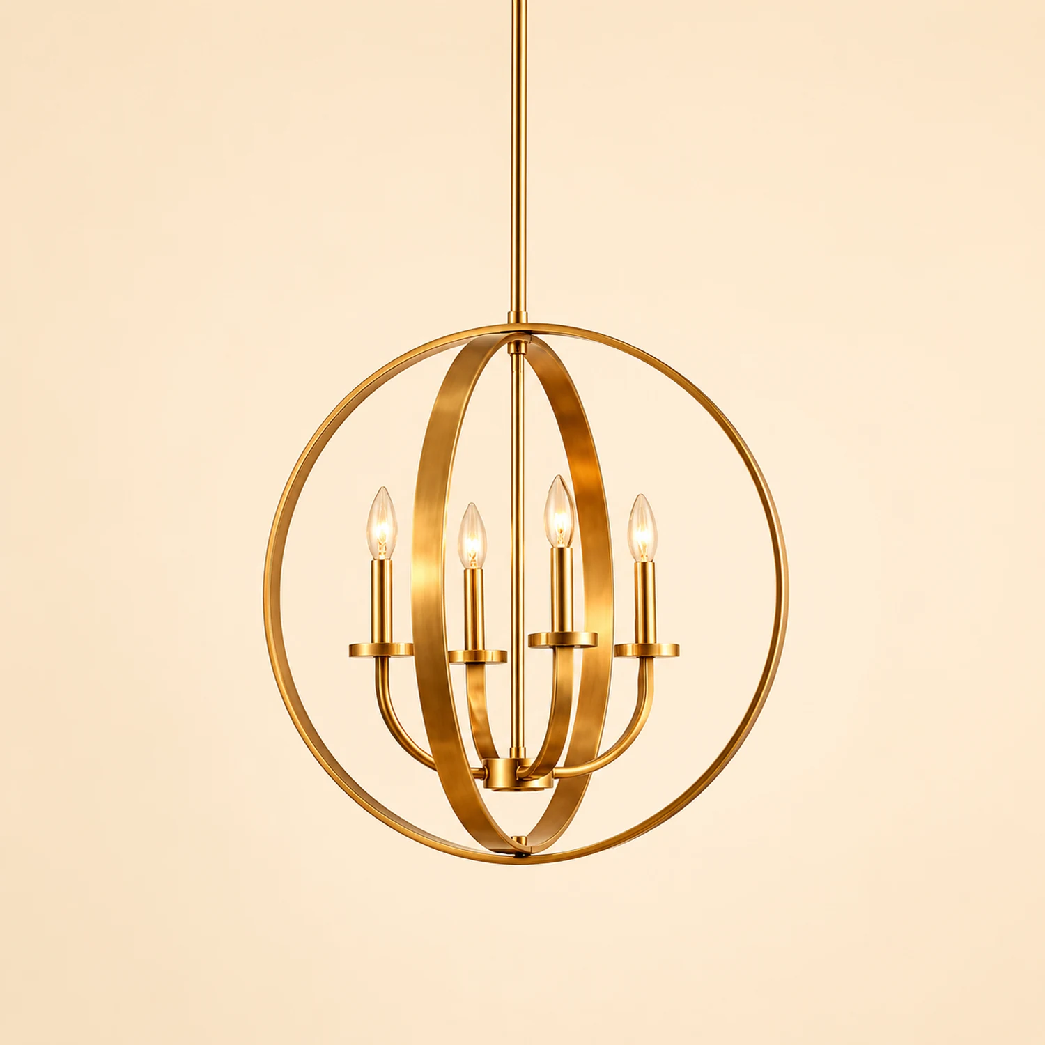 Modern cage chandelier - Lumpaz