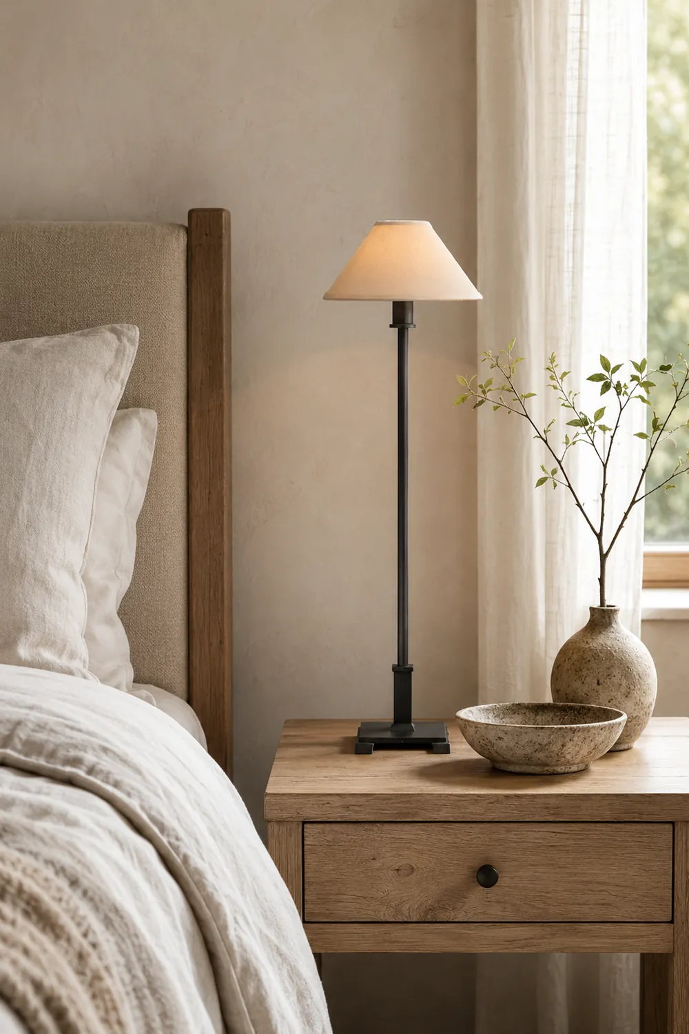 Slim Candlestick Accent Lamp - Lumpaz