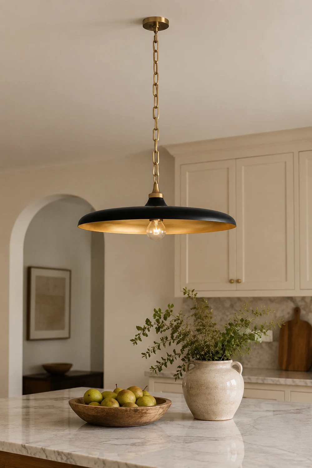 Visual Comfort Piatto Pendant Lamp - Lumpaz
