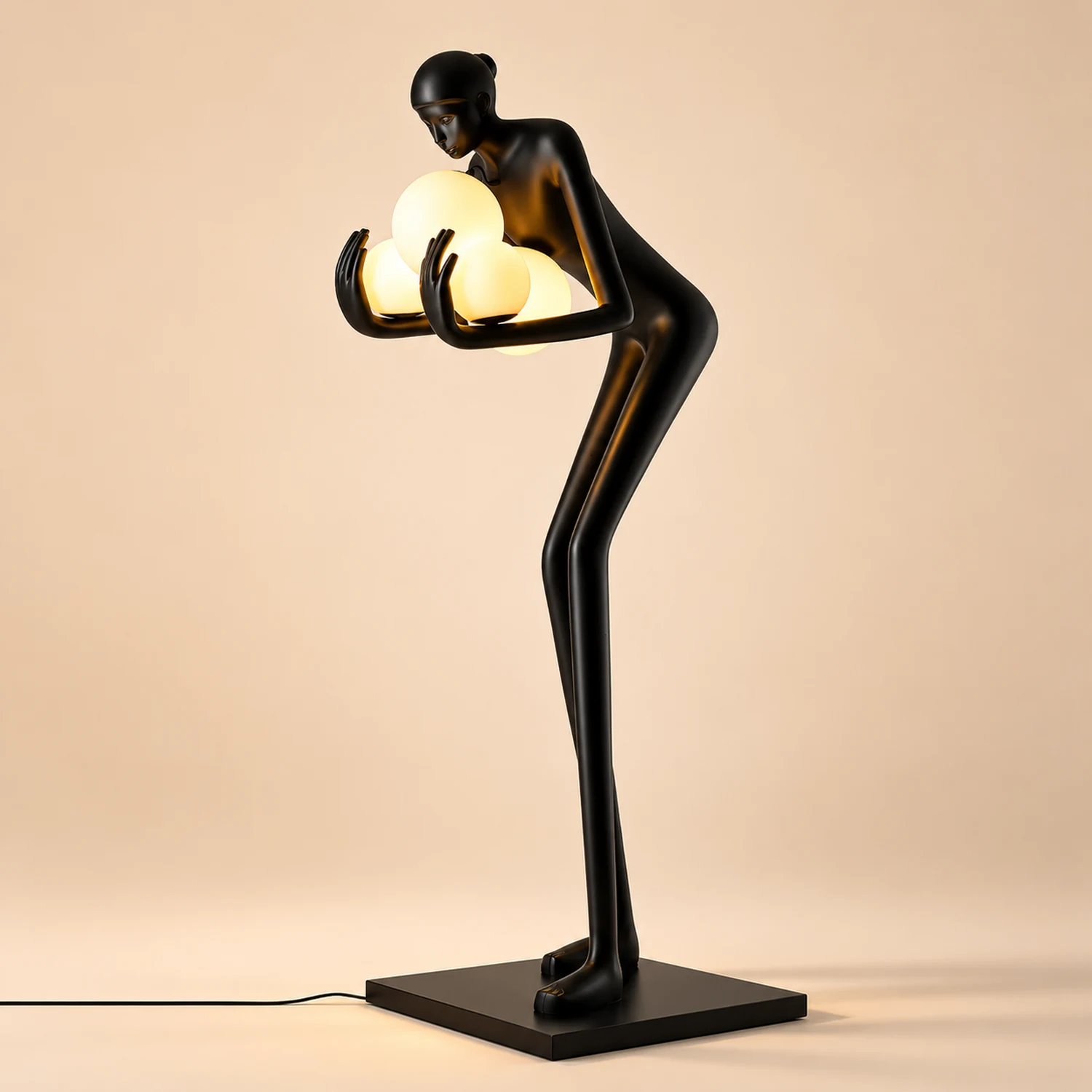 Embrace of Light Sculpture Floor Lamp - Lumpaz