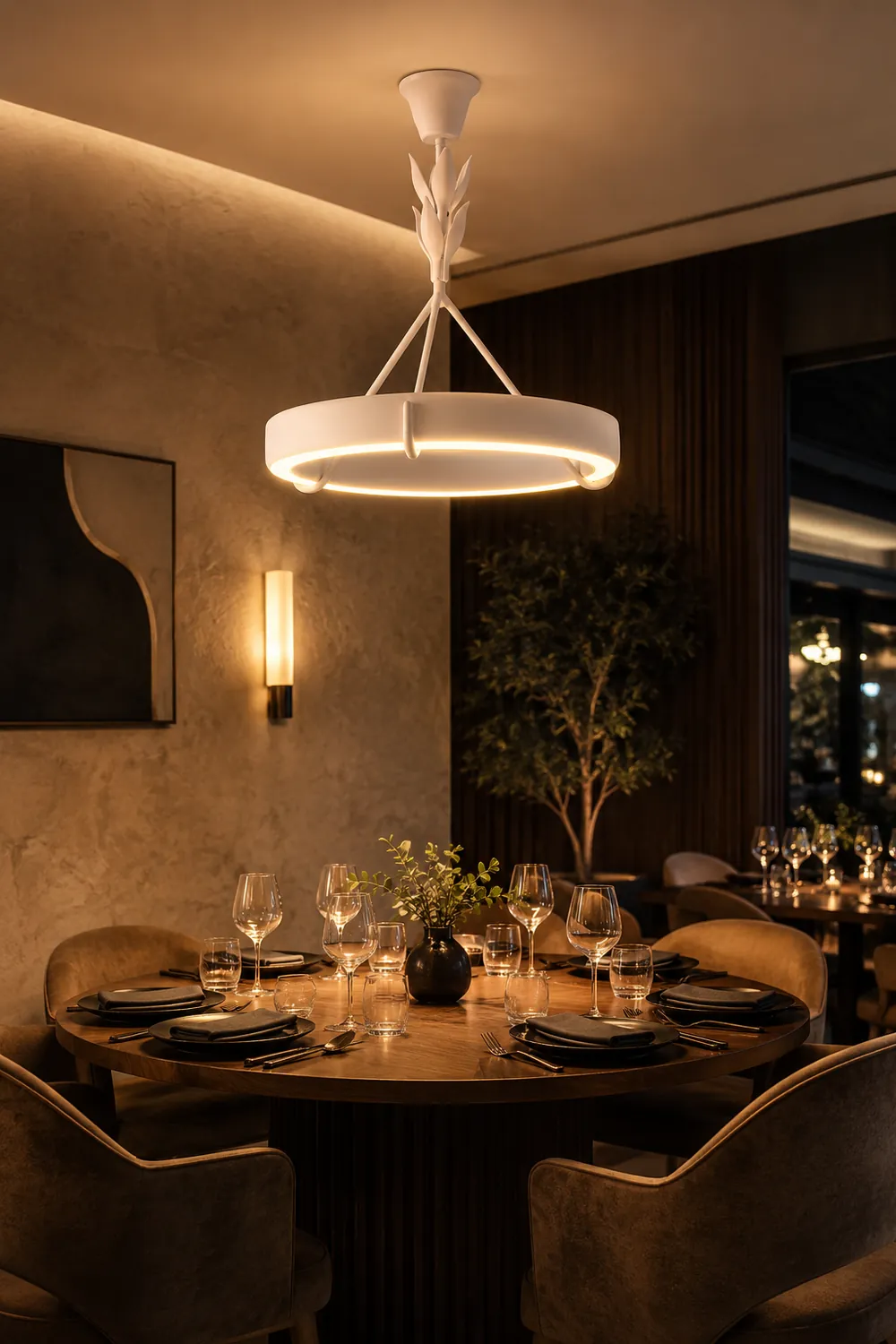 Tinsley Plaster Pendant Lamp - Lumpaz
