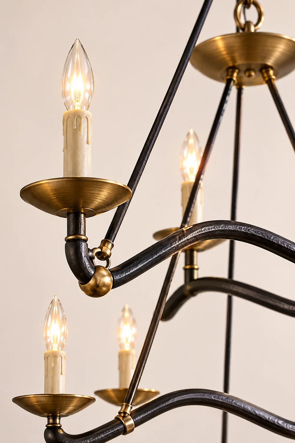 Choros Double Layer Chandelier - Lumpaz