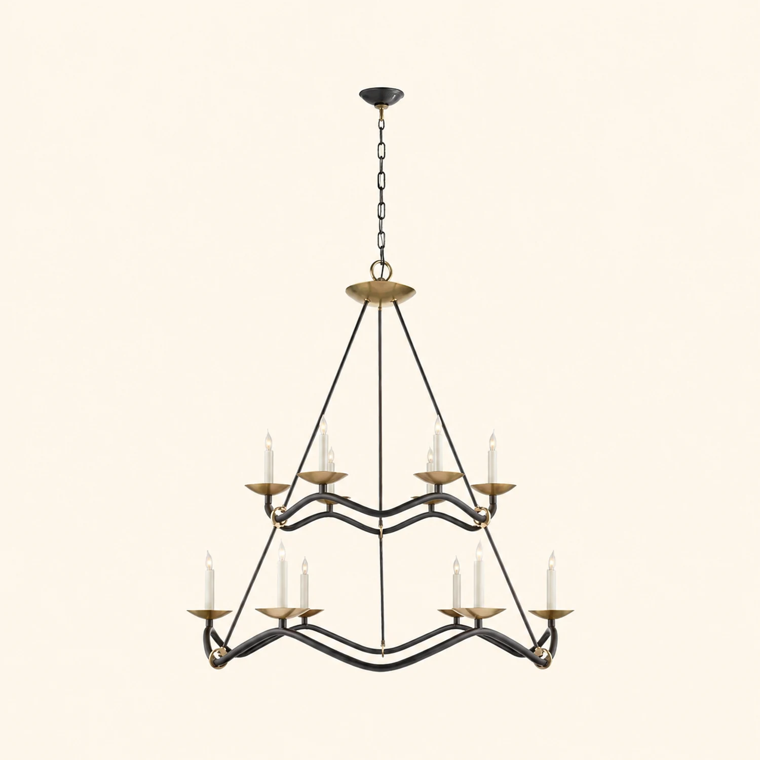Choros Double Layer Chandelier - Lumpaz