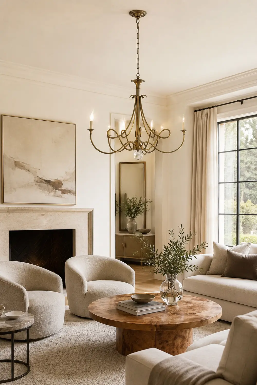 Large Twisted Loop Chandelier - Lumpaz