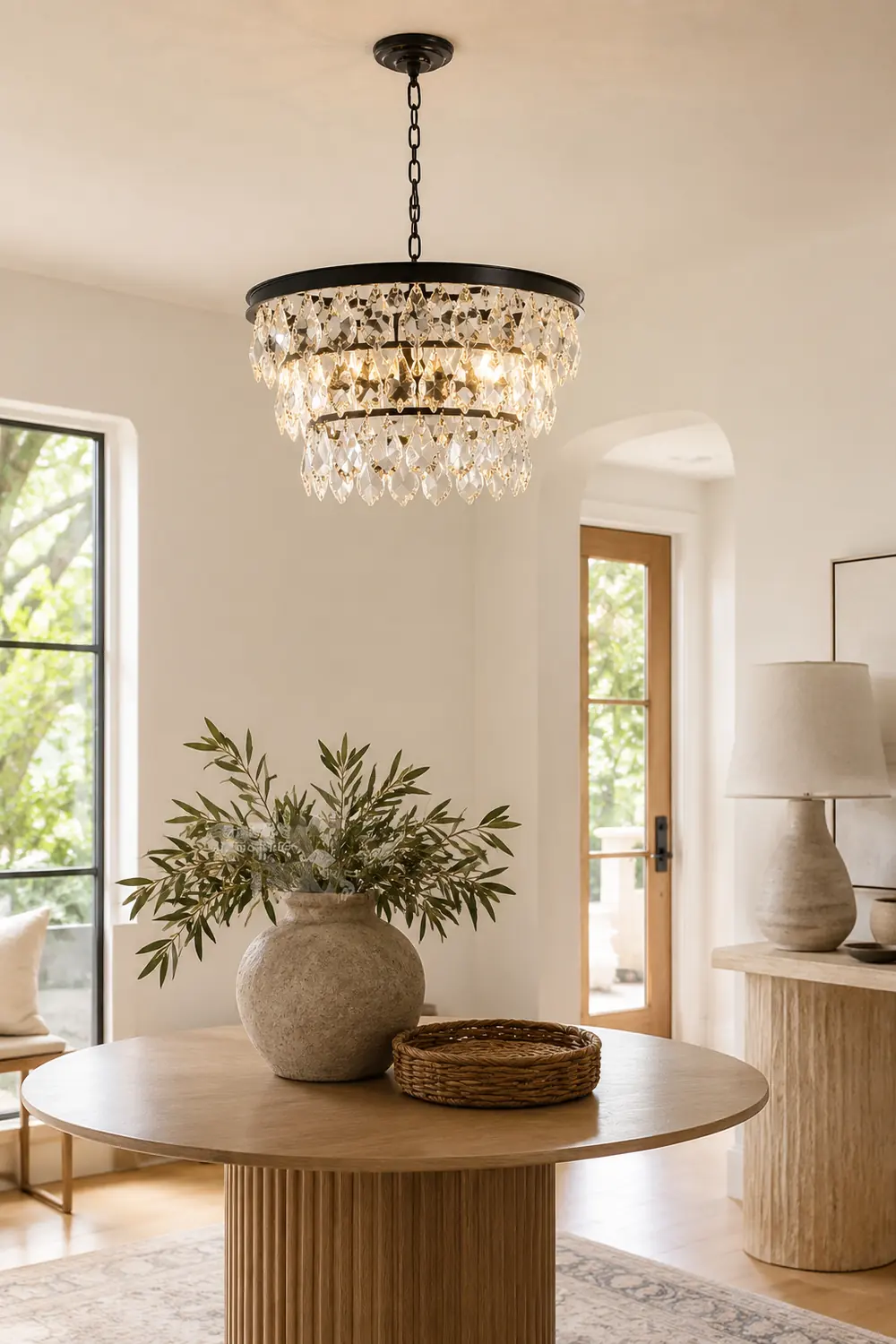 Modern luxury crystal chandelier - Lumpaz