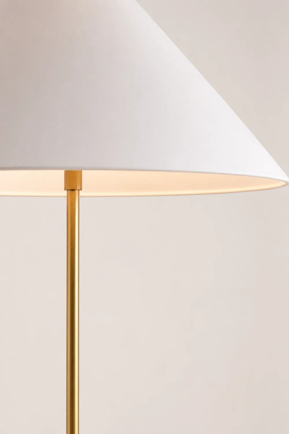 Ellis brass floor lamp - Lumpaz