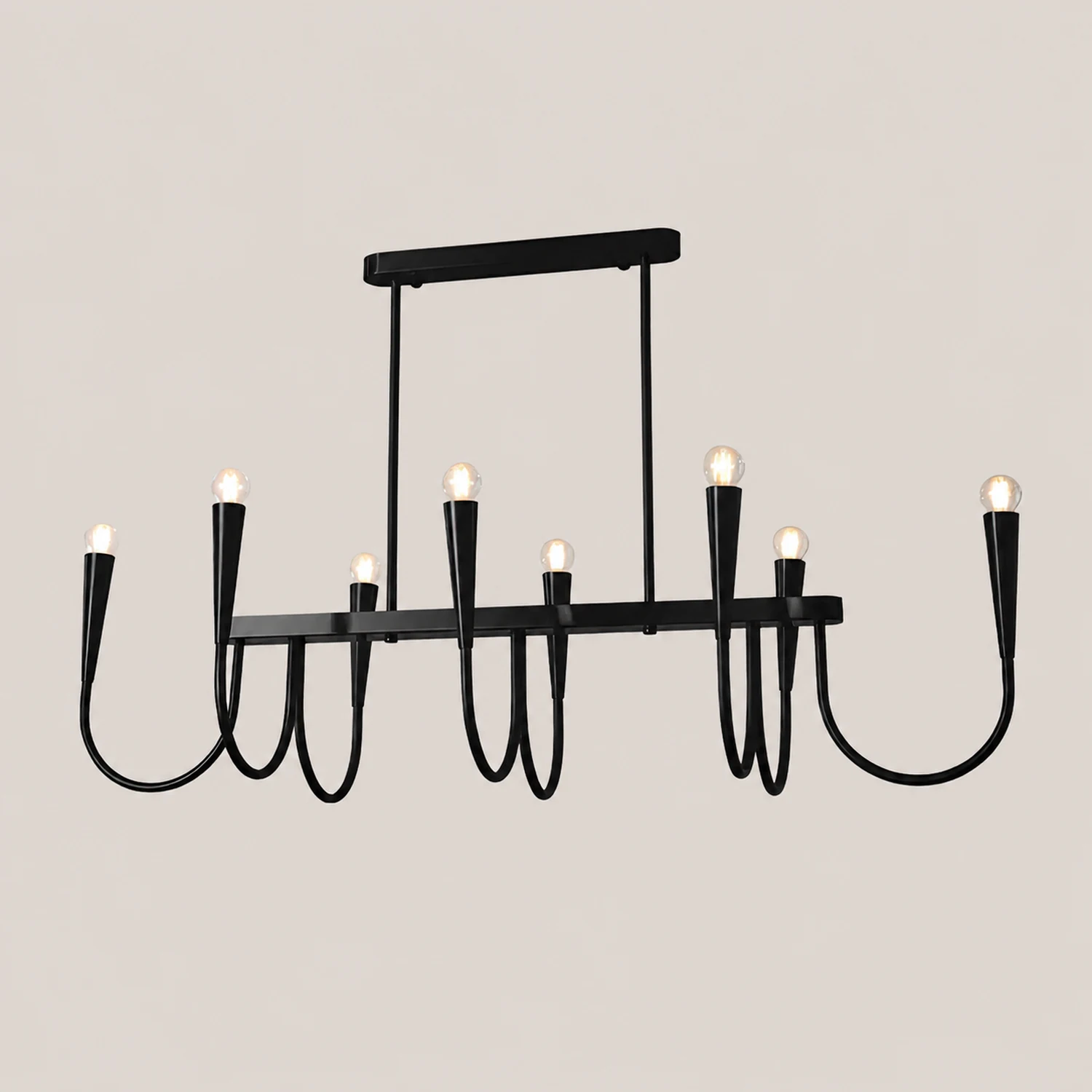 Symphony rectangular chandelier - Lumpaz
