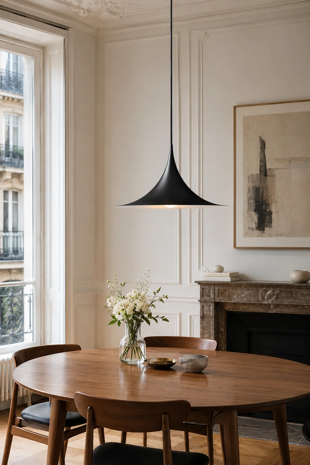 Modern trumpet metal Pendant Lamp - Lumpaz