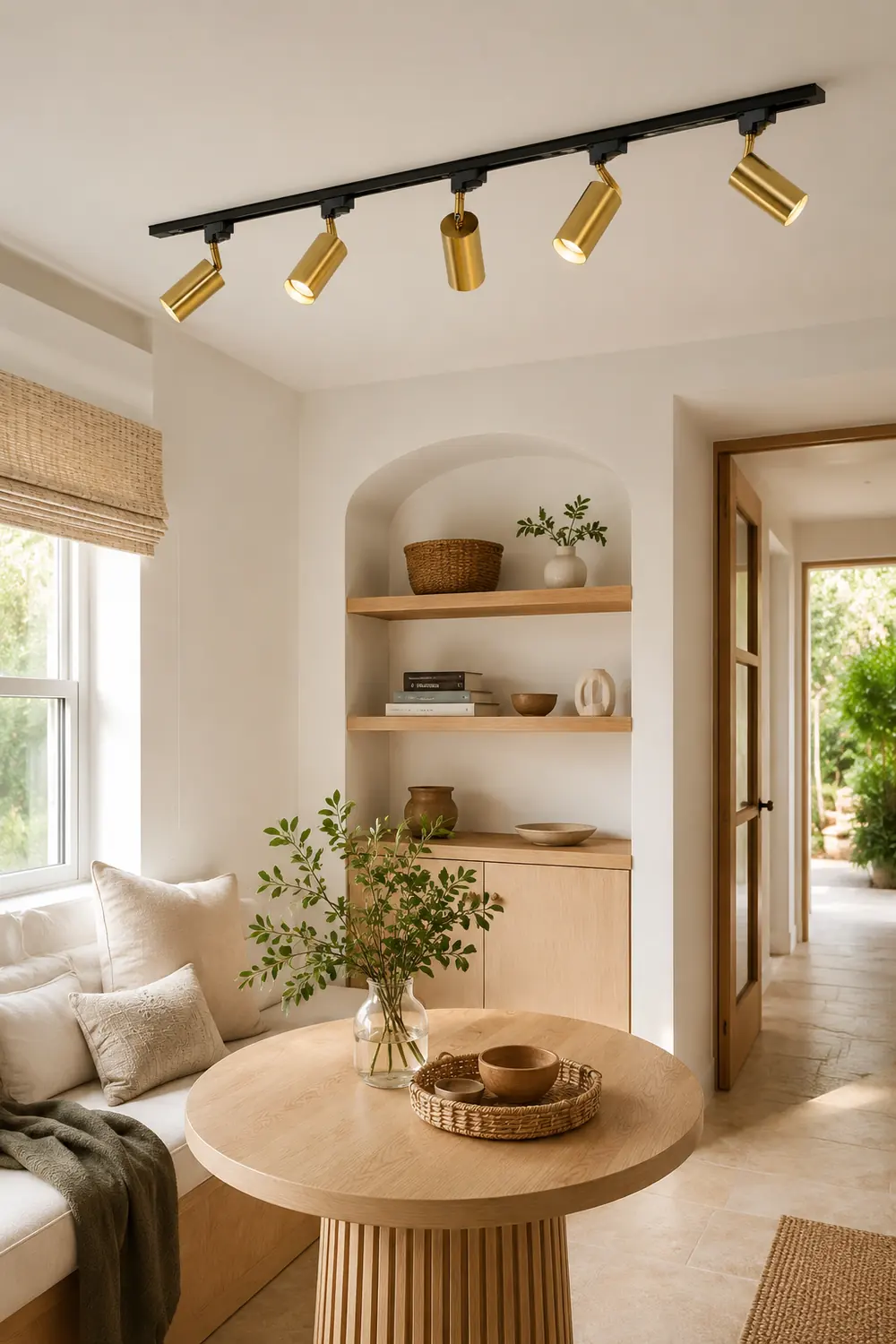 Gilded Rail Track Light - Lumpaz