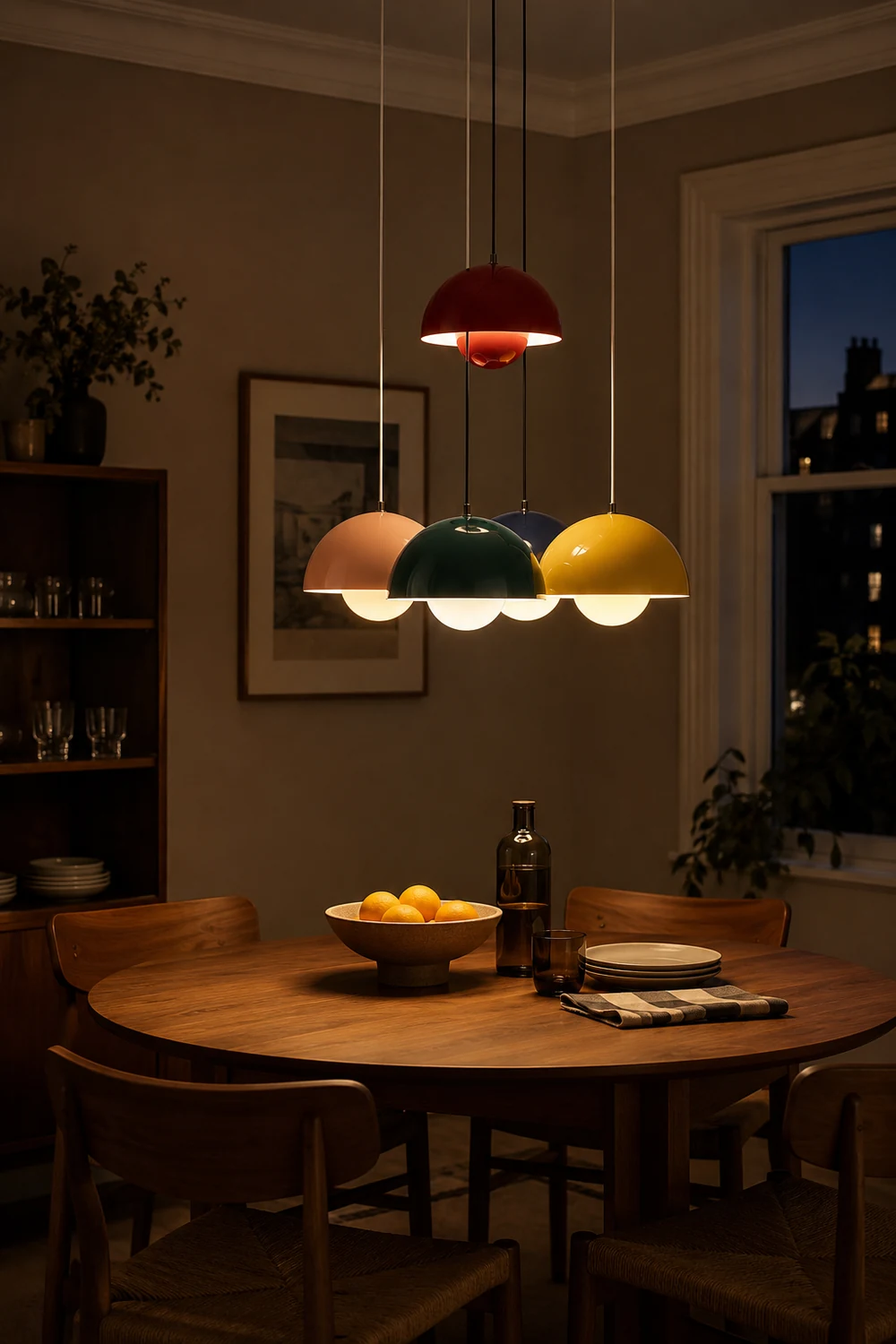 Flowerpot Colorful Pendant Lamp - Lumpaz