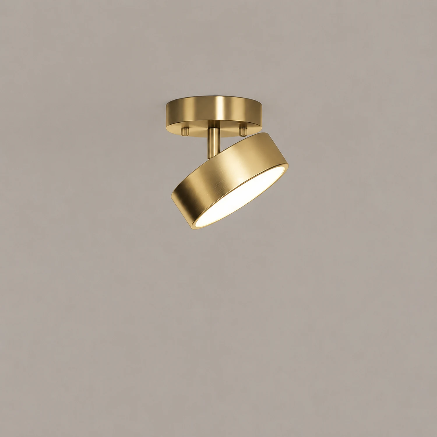 Nordic Industrial Simple Round LED Ceiling Light - Lumpaz