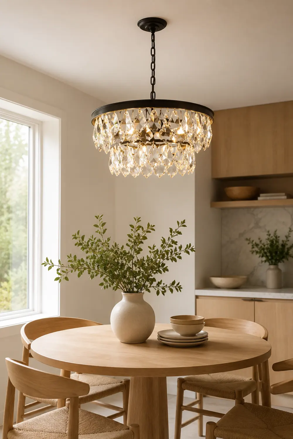 Modern luxury crystal chandelier - Lumpaz