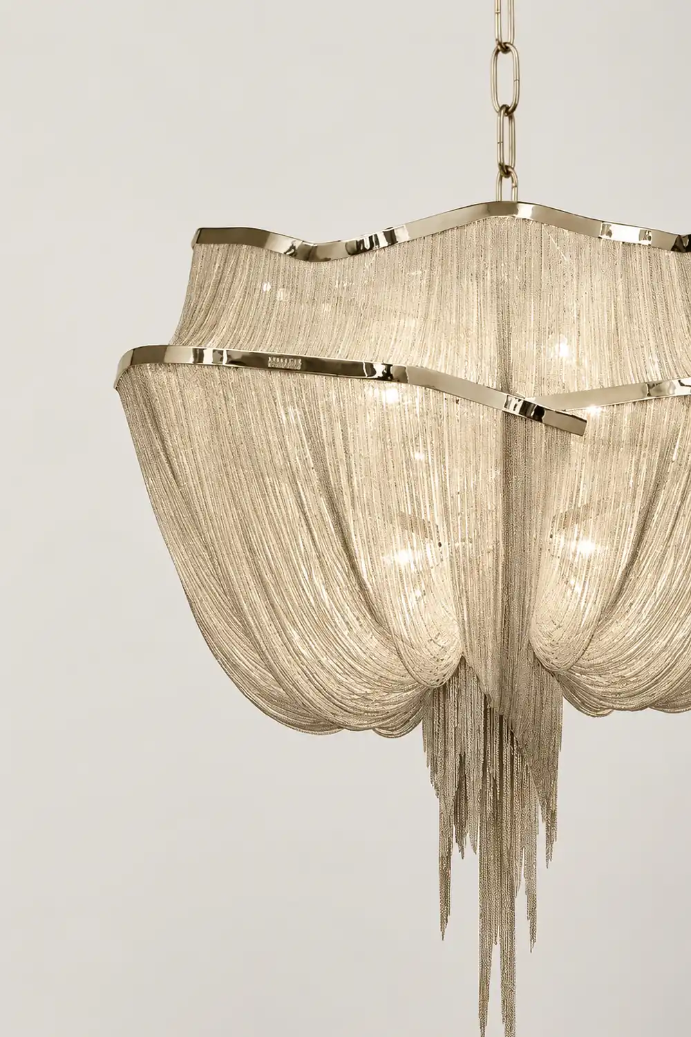 Chains Shimmering Chandelier - Lumpaz