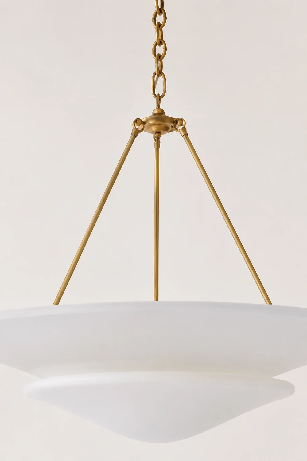 Mollino Large Multi-Layered Plaster Chandelier - Lumpaz