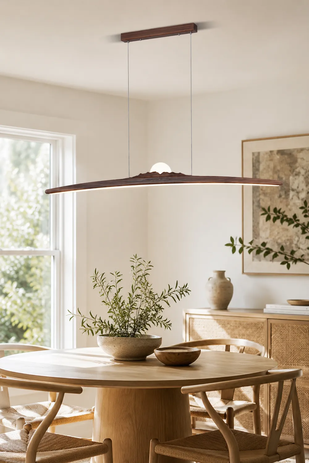 Walnut Long Island Pendant Lamp - Lumpaz