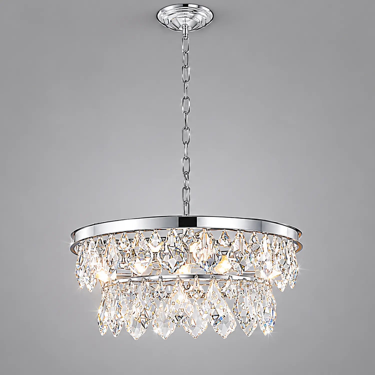 Modern luxury crystal chandelier - Lumpaz