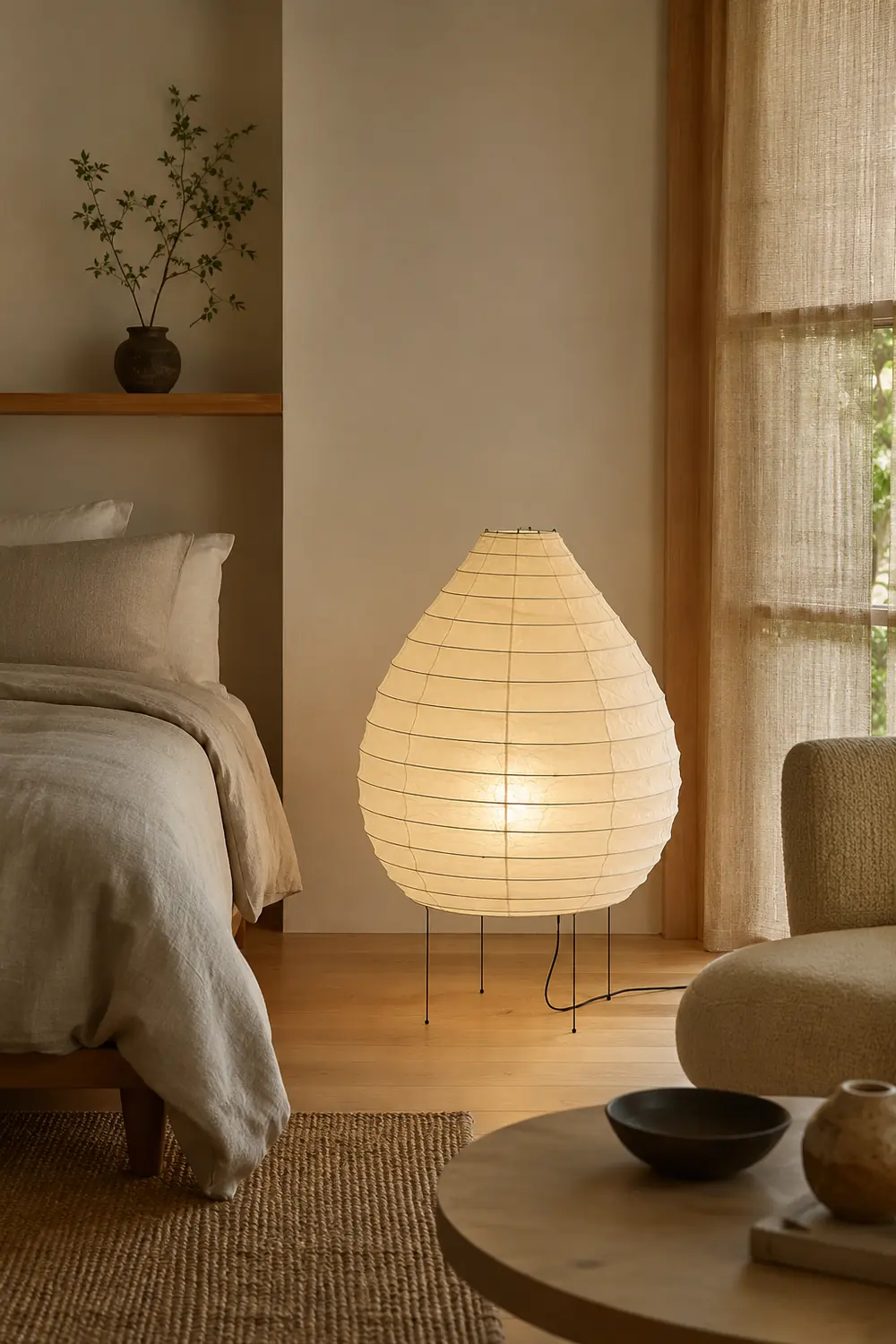Akari 23N Floor Lamp - Lumpaz