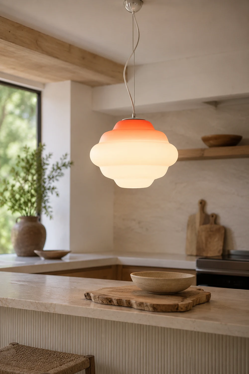 Gradient Cloudy Pendant Lamp - Lumpaz
