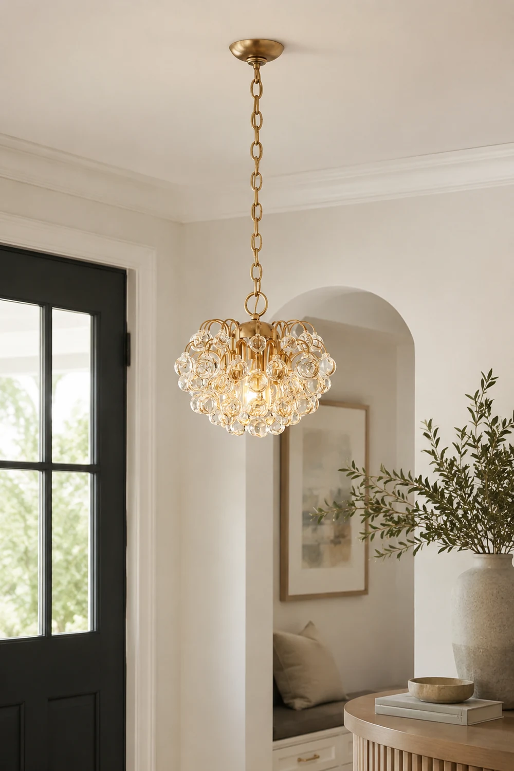 Bellvale Small Glass Chandelier - Lumpaz
