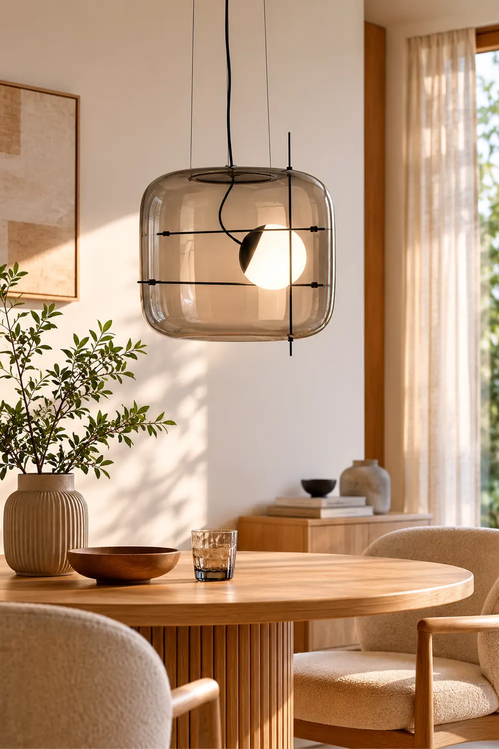 Plot Glass Pendant Light - Lumpaz