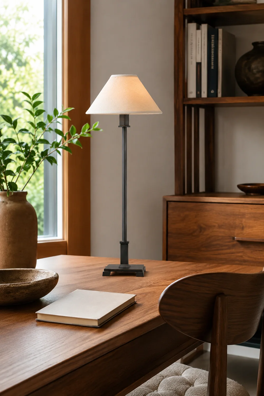 Slim Candlestick Accent Lamp - Lumpaz