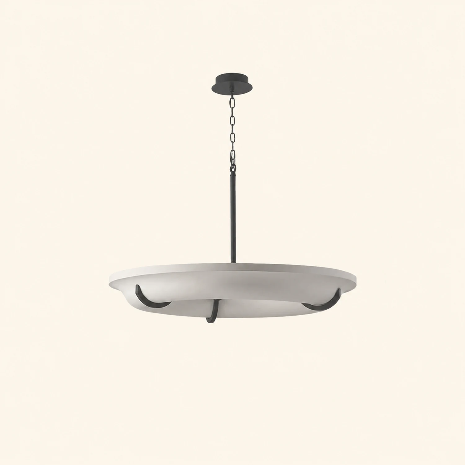 Eric Schmitt Anneau Plaster Chandelier - Lumpaz
