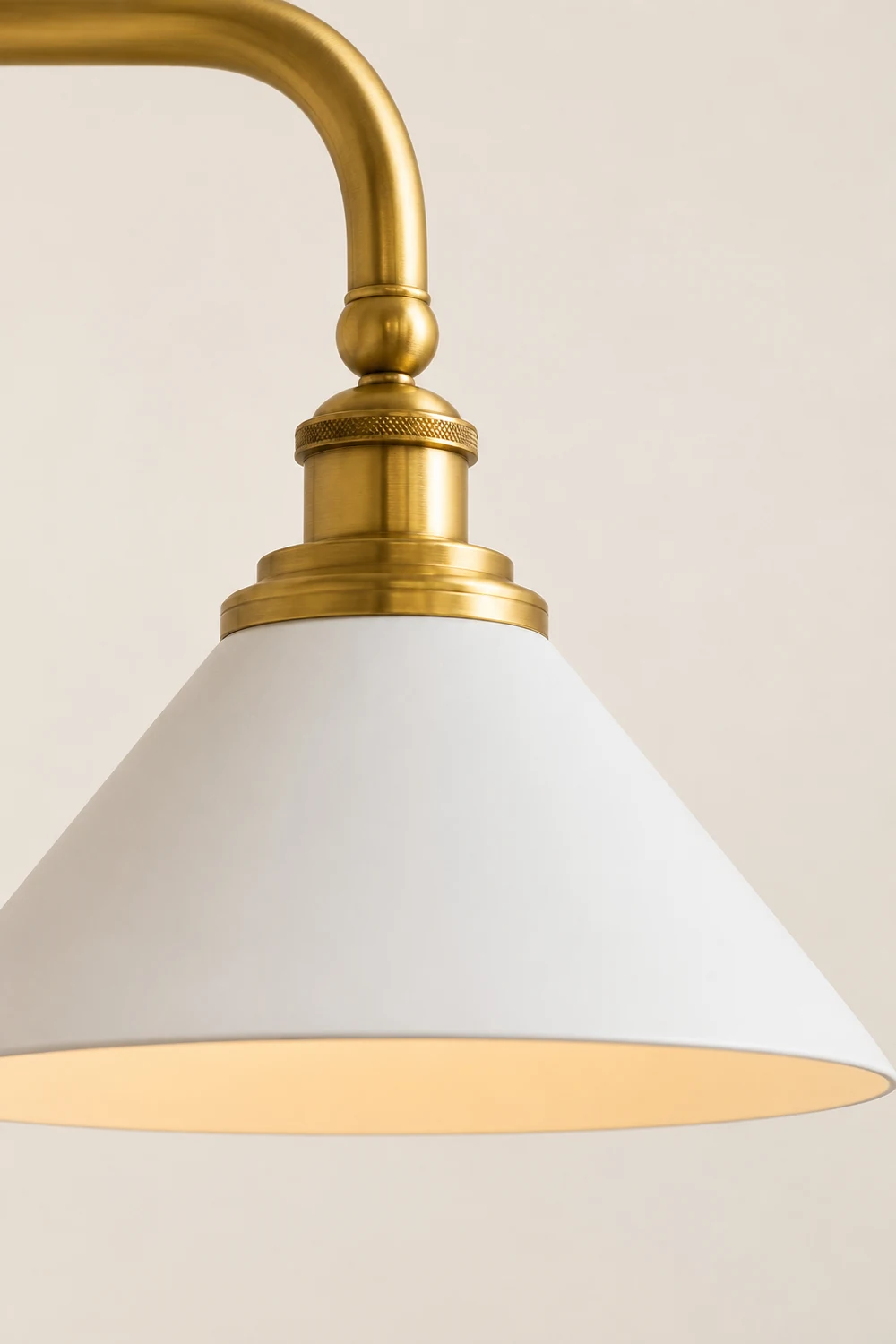 Vintage brass double chandelier - Lumpaz