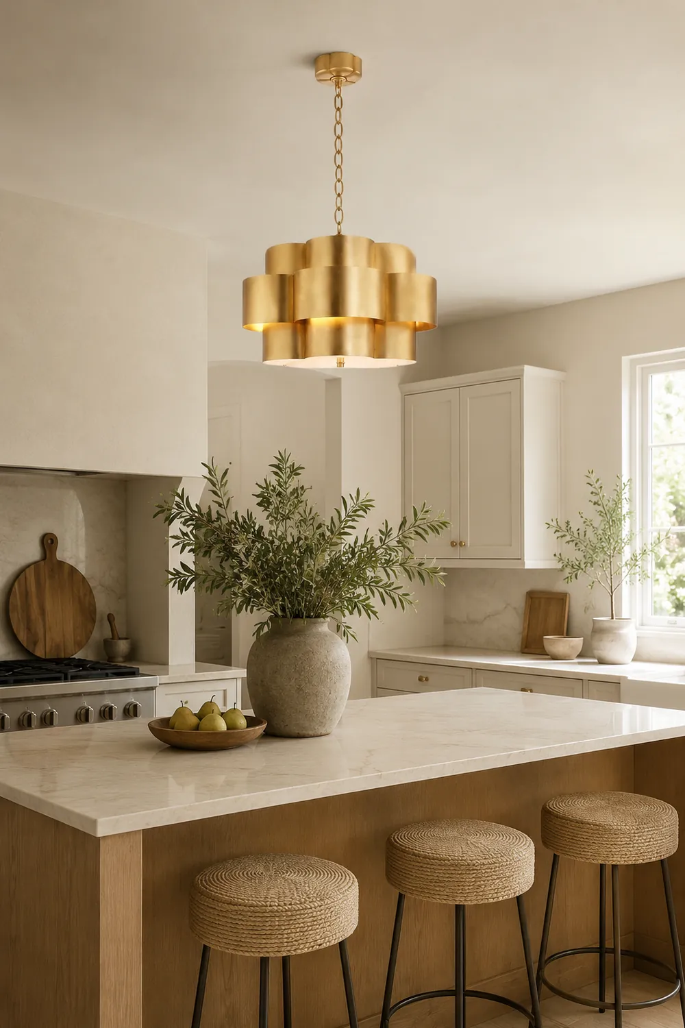 Arabelle Gold Pendant Lamp - Lumpaz